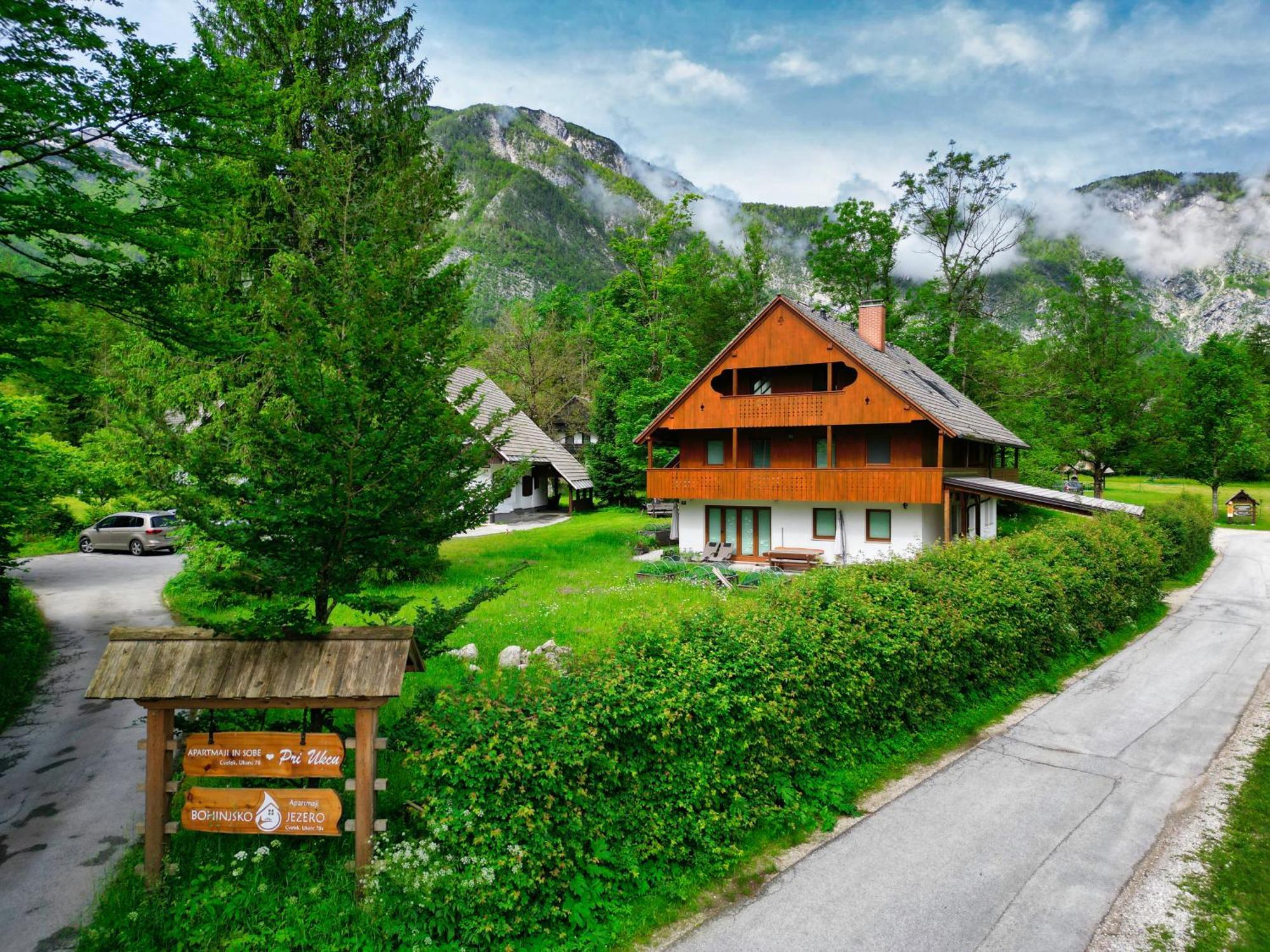 Sobe In Apartmaji Pri Ukcu Bohinj Esterno foto