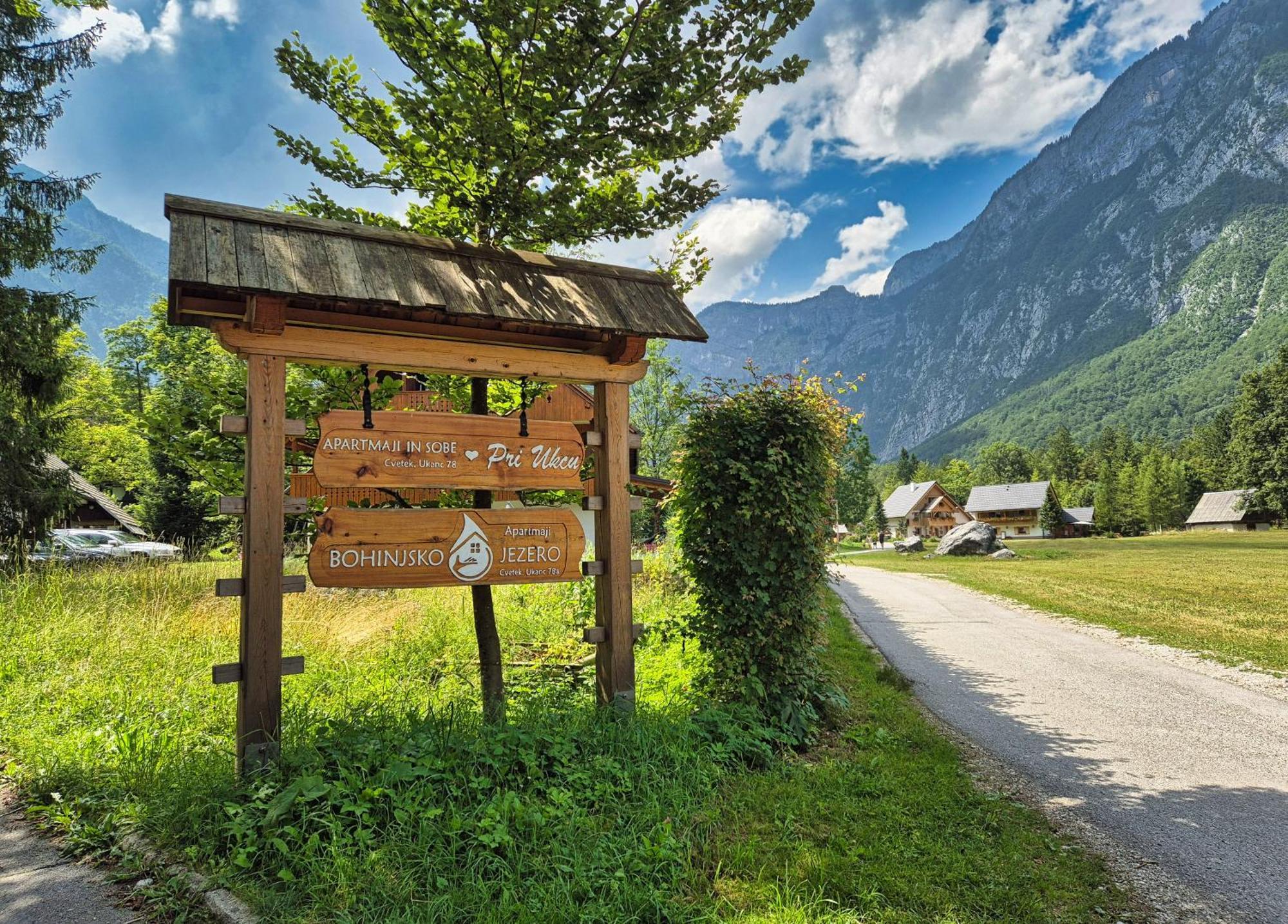 Sobe In Apartmaji Pri Ukcu Bohinj Esterno foto